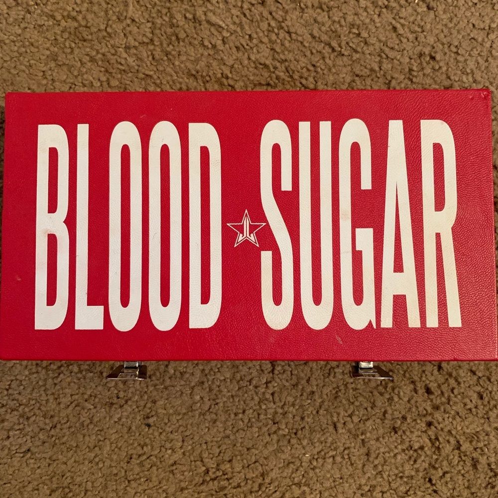 Jeffree Star blood sugar palette